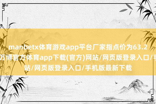 manbetx体育游戏app平台厂家指点价为63.28-80.48万元-万博官方体育app下载(官方)网站/网页版登录入口/手机版最新下载